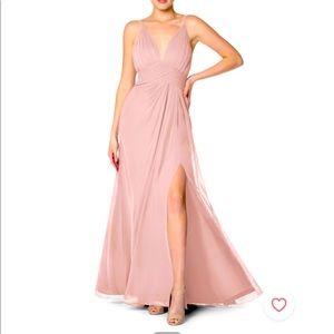 AZAZIE Maren Allure Bridesmaid Dress DUSTY ROSE